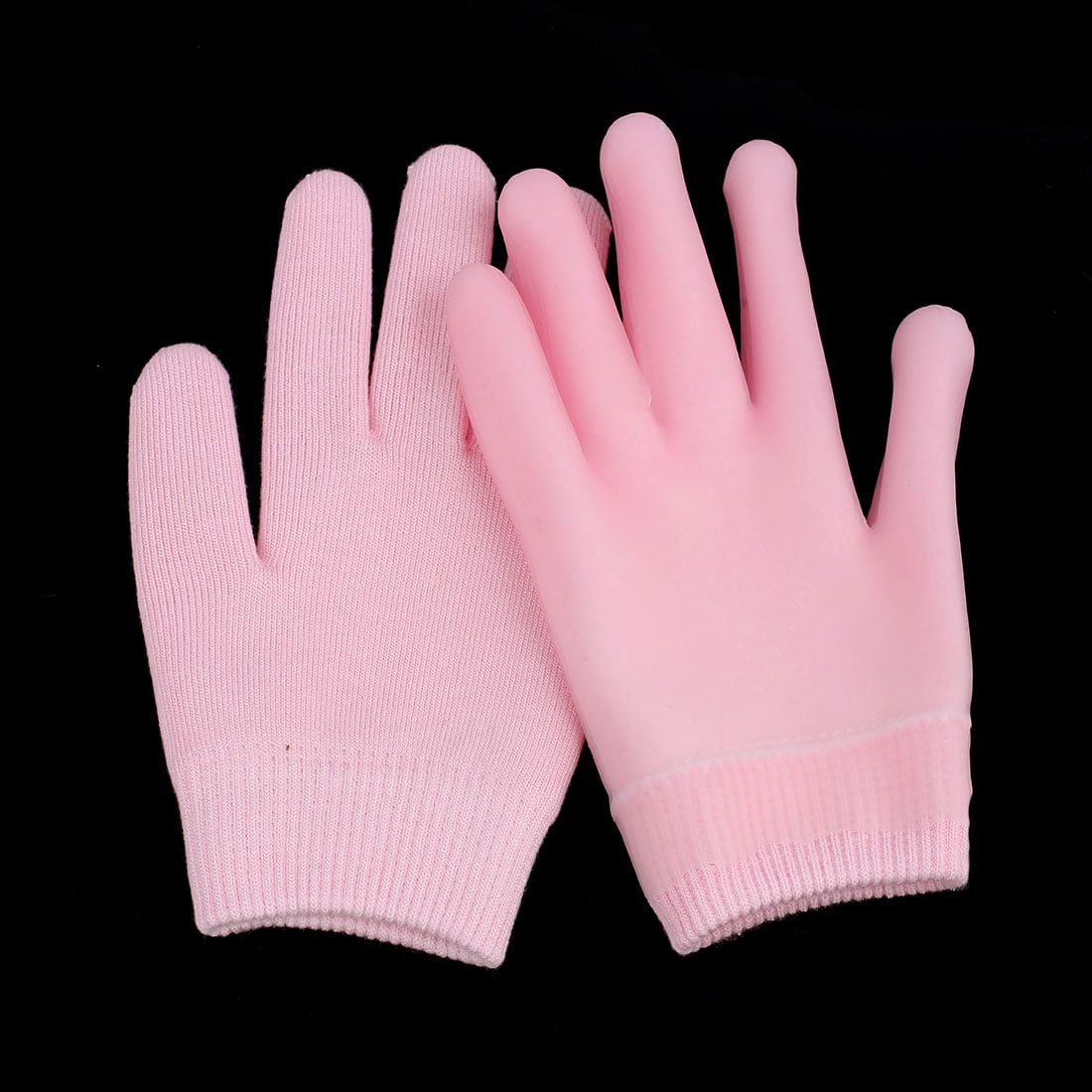 1 Pair Pink Soften Exfoliating Moisturising Hand Care Spa Treatment Gel