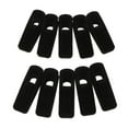 thumbnail image 2 of 10 Uds. Clips De Terciopelo Para Ropa Flocado/pinzas Para Ropa/abrazaderas Para Ropa Negro Sunnimix Clavijas de papel fotográfico, 2 of 8