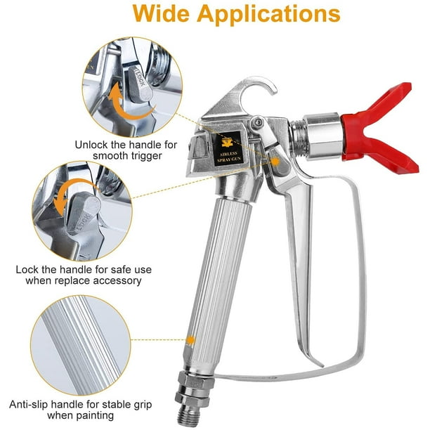 High pressure airless spray gun deals