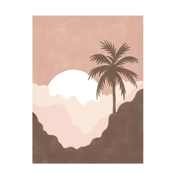 Trademark Fine Art Elena Ristova softpink30 Canvas Wall Art