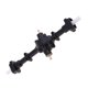 thumbnail image 5 of Eje de engranaje de puente medio negro de metal de 5 pulgadas para WPL M35 1/16 Truck RC Car, 5 of 6