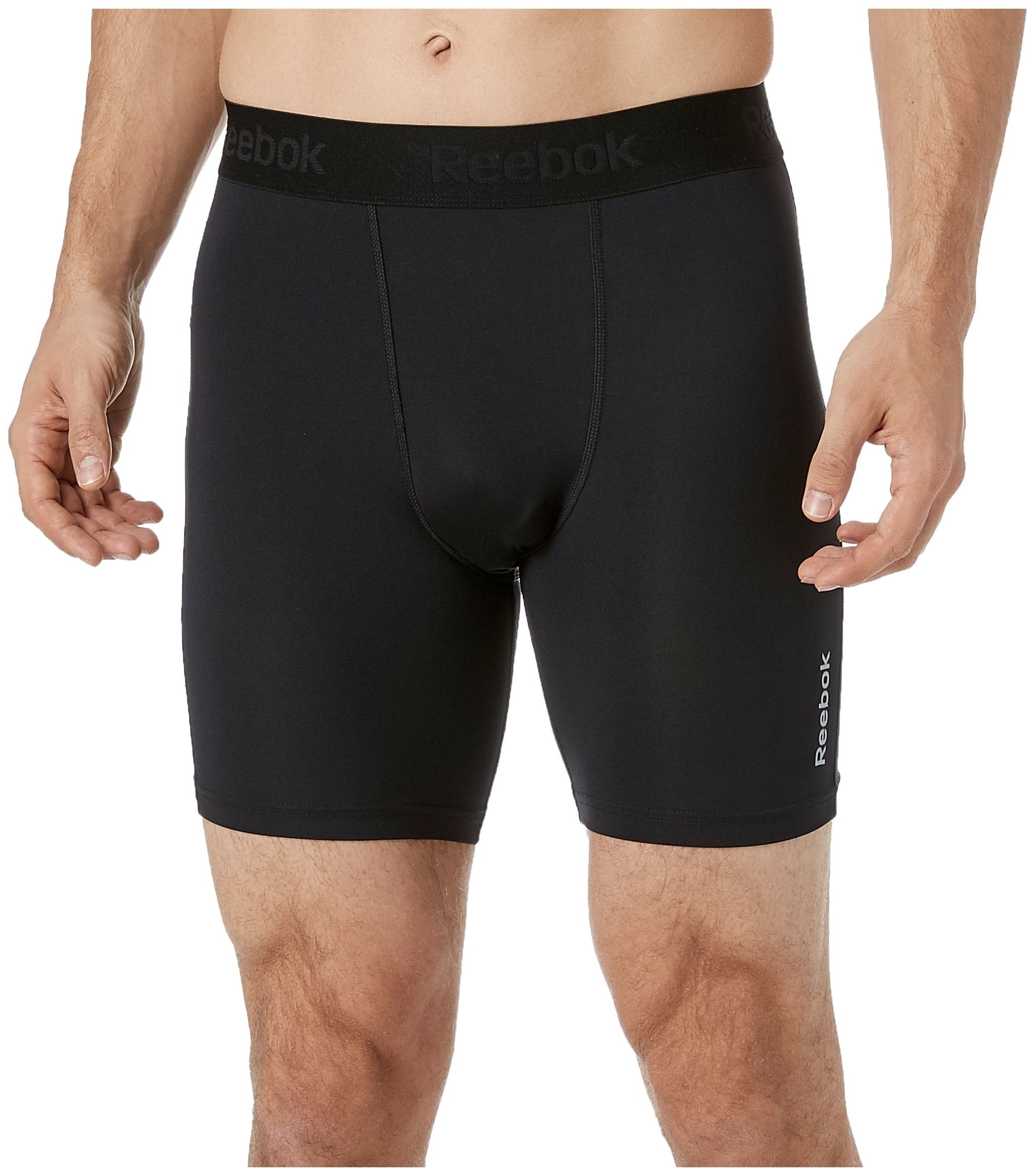 reebok men's compression shorts