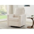 thumbnail image 5 of Delta Children Noah Upholstered Swivel Glider with Stain-Resistant Performance Fabric- Greenguard Gold Certified, Almond, 5 of 17