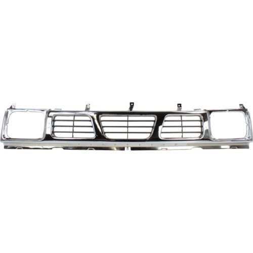 GoParts OE Replacement for 1993 1997 Nissan Pickup Grille Assembly