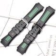 thumbnail image 2 of Accesorios para relojes con correa de goma negra para correa Gucci Serie YA137 Correa de reloj de repuesto con hebilla de pasador, 2 of 5