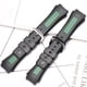 thumbnail image 2 of Accesorios para relojes con correa de goma negra para correa Gucci Serie YA137 Correa de reloj de repuesto con hebilla de pasador, 2 of 5