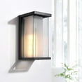 thumbnail image 2 of Montpelier Wall Sconce Dusk to Dawn Photocell, Outdoor Wall Lantern with Clear Glass Shade, 2 of 8
