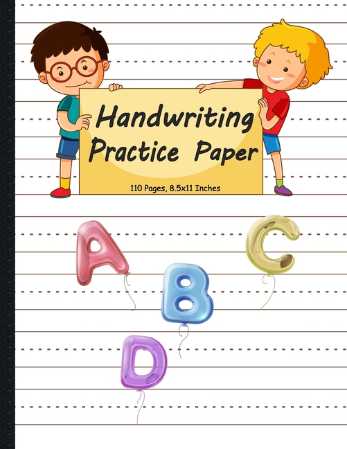 Handwriting Practice Paper-ABC kids: Handwriting Practice Paper for