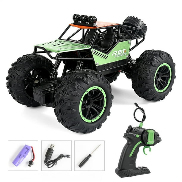 Car Alloy Off-Road Climbing Car Con Luces Children'S Electric Remote Control Toy Car 1:18 Rc Speravity FN007728-02