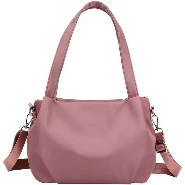 LHSHID Nylon Hobo Bag for Women Shoulder Crossbody Bag Large Totes Lightweight Handbag Purse Top Handle Bag
