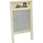 La Mexicana Old Fashioned Wooden Laundry Washboard 22" H