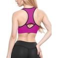 thumbnail image 3 of Matchstick Women's Seamless Racerback Sports Bra, 3 of 6