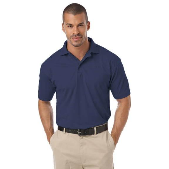 BlueGeneration Men's Il-50 Tall Polo No Pocket - Navy Extra Large Tall Solid