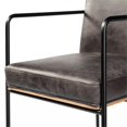 thumbnail image 6 of Pemberly Row Contemporary 36" Leather Counter Stool in Black, 6 of 9