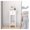 White, variant on FASCK 2-Tier Slim Nightstand with Drawer & Shelf&nbsp;- Narrow Bedside Table for Small Bedrooms, Space-Saving Design, Multi-Functional & Sturdy, Easy Assembly