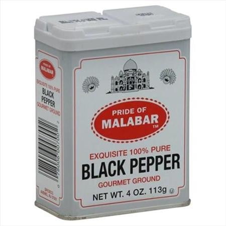 Malabar Ground Black Pepper 4oz(113g)