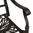 thumbnail image 5 of vidaXL Swivel Garden Chairs 2 pcs Cast Aluminium Bronze, 5 of 5