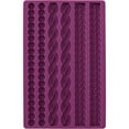 thumbnail image 2 of Silicone Pie Crust Impression Mold Wilton Braid Rope Pearl, 2 of 4