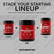 Six Star Pro Nutrition Pre-Workout Explosion for Energy, Focus and Intensity, Fruit Punch, 7.41 oz