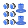 thumbnail image 1 of Aireadores de grifo de 6 uds, aireador de grifo M18, ahorro de agua con burbujeador para fregadero de cocina y grifo mezclador de lavabo de baño, 1 of 4