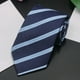 thumbnail image 1 of Camisa de vestir de negocios de sarga de moda para hombre de 8 cm, corbata de poliéster lisa, corbata de poliéster para hombre, 1 of 3