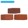 thumbnail image 3 of Uxcell 3" x 2" PU Leather Hat Patches, 30 Pcs Rectangle, Dark Brown,Brown,Retro Brown, 3 of 5