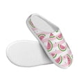 thumbnail image 3 of Balery Watermelon Pattern Women's Fuzzy Memory Foam Slippers Fluffy Winter House Shoes Indoor and Outdoor-42/43, 3 of 7