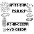 thumbnail image 2 of Febest FRONT SHOCK ABSORBER BOOT # KSHB-CEEDF OEM 54625-1H000, 2 of 2