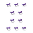 thumbnail image 1 of Guardurnaity Anillos de humor Termocrómico Ajustable Fácil de combinar Durable Temperatura cambiable Joyería Diseño único Pequeño dinosaurio Poni / Unicornio 10piezas, 1 of 6