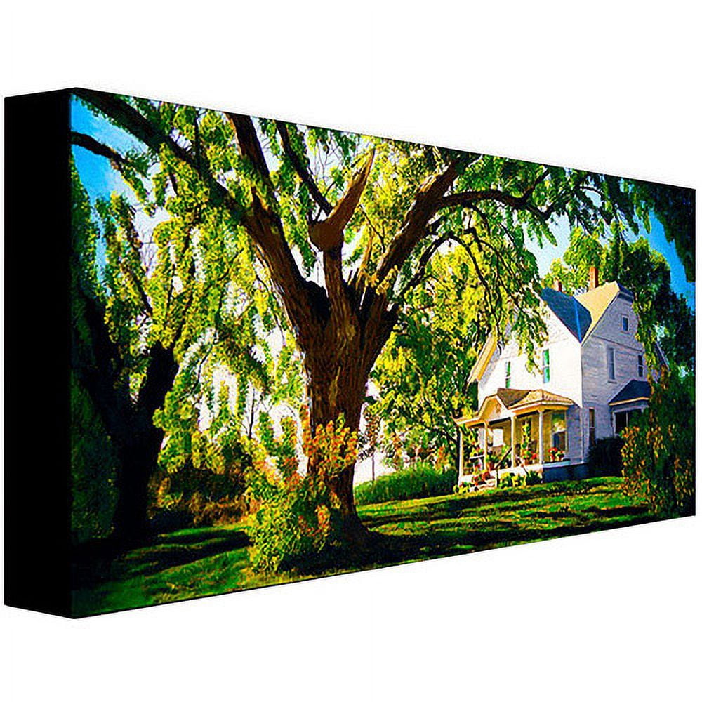 Trademark Art "Farm House" Canvas Wall Art by Roderick Stevens