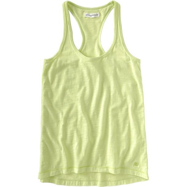 Aeropostale - Camiseta sin mangas para mujer, color verde, extragrande