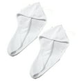 thumbnail image 1 of 2 Pack Waffle Long Hair Bandana Wrap Terry Cloth Quick Absorb Dry For Women Wet Hair, 1 of 5