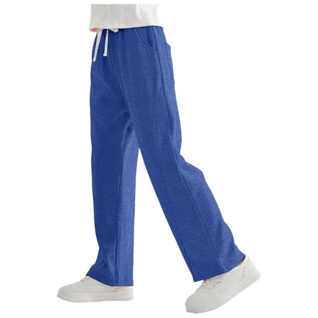 

UFOUND Toddler Casual Fashion Style Solid Color Lace Up Casual Pants For Girls Children Infants Clothes Cozy Dailywear