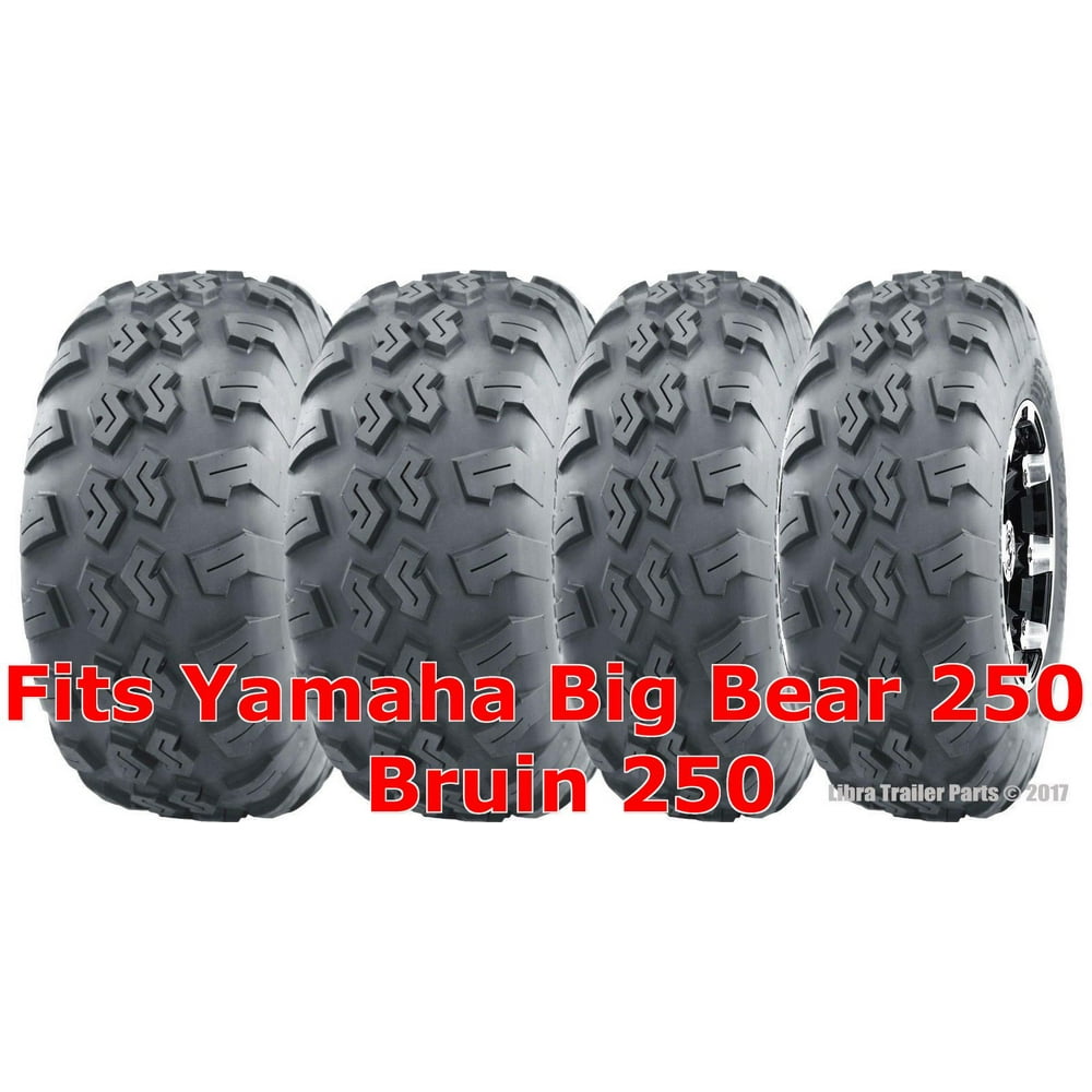 21x710 & 22x1010 Complete Set Yamaha Big Bear 250 Bruin 250 ATV Tires