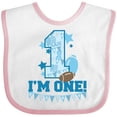 thumbnail image 3 of Inktastic I'm One (football) Boys or Girls Baby Bib, 3 of 4
