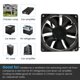 thumbnail image 4 of Ventilador Minero 4715KL-04W-B56 para NMB 12038 DC 12V 1.30A 130CFM 3600RPM Y4574 Antminer Ventilador de RefrigeracióN Especial, 4 of 5