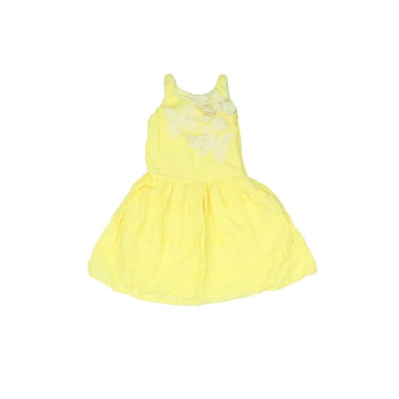 

Pre-owned Trish Scully Girls Yellow Dress size: 2T