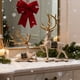 thumbnail image 4 of Adornos navideños de resina de ciervo, 2 piezas, lujosos adornos navideños de ciervo para sala de estar, mueble de TV, vinoteca, decoración para el hogar, adornos artísticos de alta gama, decoración d, 4 of 6