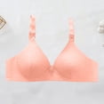 thumbnail image 2 of ManxiVoo Plus Size Wireless T Shirt Bra Full Coverage Minimizer Comfort Support for Women Adjustable Fit XL Size Watermelon Red, 2 of 7