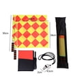 thumbnail image 5 of Soccer Referee Flags Whistle for Volleyball Campus Games Hockey Training, 5 of 5