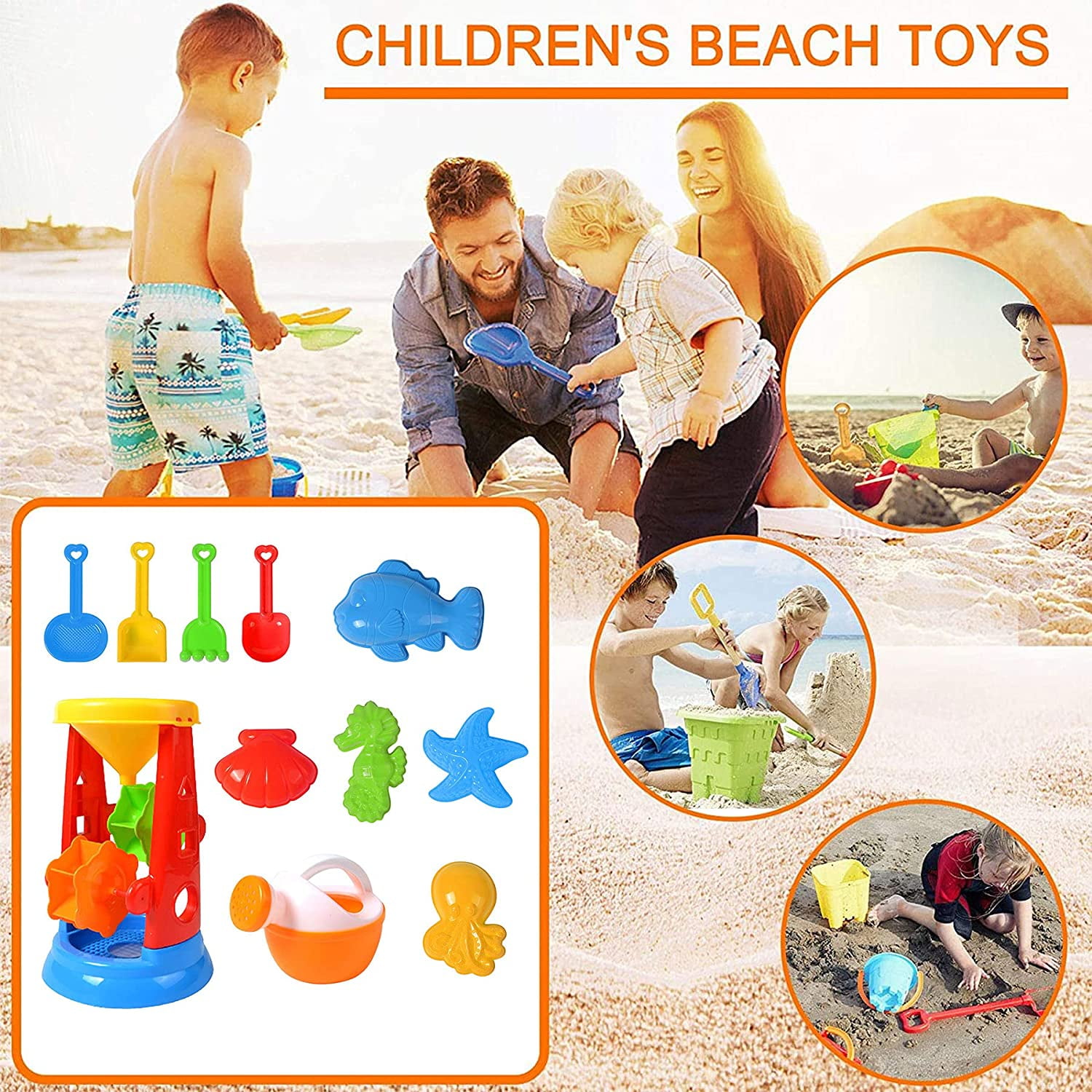Childrens sandpit toys discount