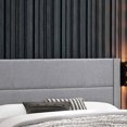 thumbnail image 3 of Platform Bed upholstered in Tufted Fabric - Gray, 3 of 3