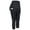 Black-M, variant on Women's High Waist Breathable Workout Leggings with Side Pockets Stretch Gym Yoga Fitness Compression Pants