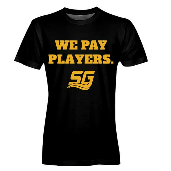 Chad Powers SG We Pay Players Football Jersey T-shirt Summer Unisex Short-Sleeved Fashion Y2K Casual Stylish Design Tee