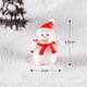 thumbnail image 3 of Lindos adornos navideños de resina, micropaisaje navideño, Papá Noel en miniatura, muñeco de nieve, adornos de escritorio, decoración de escritorio de oficina, 3 of 5