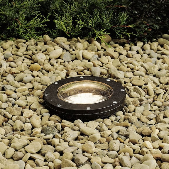 Kichler Taos 7"W Architectural Bronze LED In-Ground Light