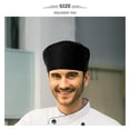 thumbnail image 3 of WRITWAA Gorro De Cocina Estilo Japonés Negro Con Absorbente Y Elástico, 3 of 8