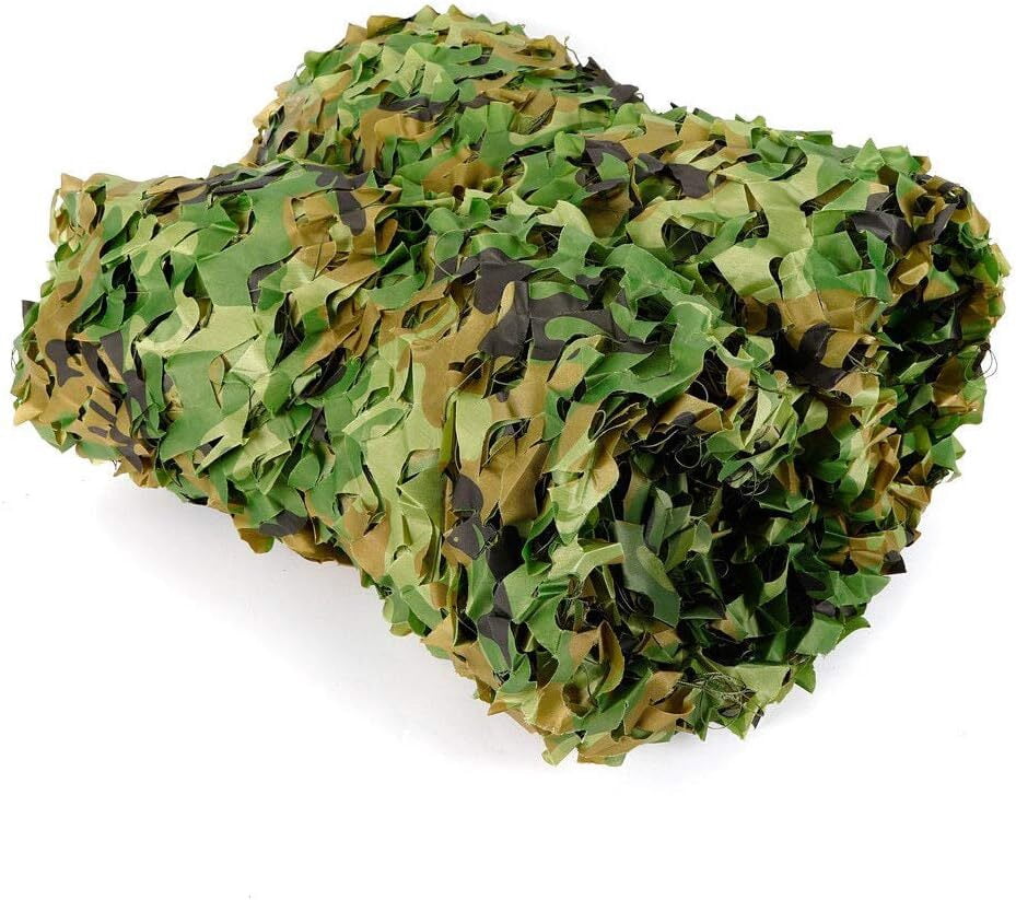 Foldable Woodland Net For Military Camping Hunting Camouflage Netting Camo Net for Party Decoration