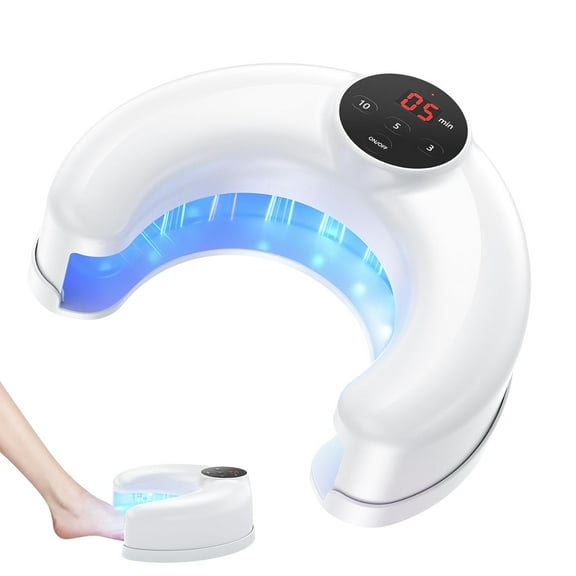 QD-Gotrays Nail Fungus Cleaning Light Device for Discolored & Thickened Toenails - Easy Home Treatment for Multiple Fingernails & Toenails