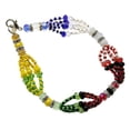thumbnail image 1 of Pulsera 7 Potencias Orishas Santeria 6 Hilos Cristal Cortado, 1 of 6